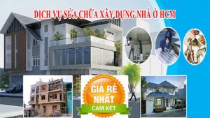 Chuyên dịch vụ sửa chữa nhà ở tại Tphcm, Bình Dương, Đồng Nai
