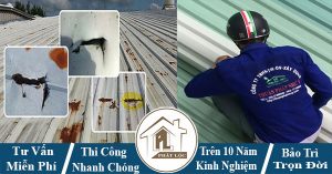 Sửa chữa mái tôn nhà tại TPHCM