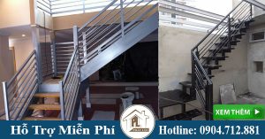 Báo giá làm cầu thang sắt giá rẻ