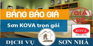 Báo giá sơn kova giá rẻ nhất