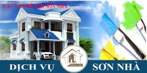 Các vấn đề thường gặp khi sơn nhà