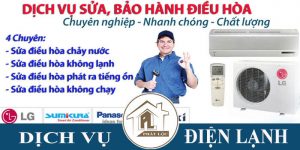 Thợ chuyên sửa chữa điều hòa tại nhà