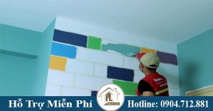 Báo giá sơn tường củ nhà cấp 4, nhà phố, biệt thự, căn hộ giá rẻ