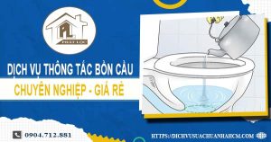 Dịch vụ thông tắc bồn cầu tại Kiên Giang【Ưu đãi 10% chi phí】