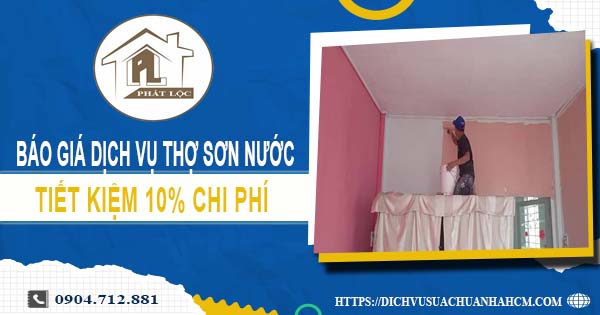 Báo giá dịch vụ thợ sơn nước ở Hà Nội【Tiết kiệm 10% chi phí】