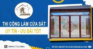 Báo giá chi phí thi công làm cửa sắt tại Bình Phước ưu đãi 10%