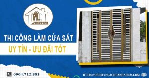 Báo giá chi phí thi công làm cửa sắt tại Long An【Ưu đãi 10%】