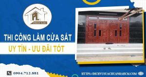 Báo giá chi phí thi công làm cửa sắt tại Tân Uyên【Ưu đãi 10%】