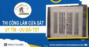 Báo giá chi phí thi công làm cửa sắt tại Tây Ninh【Ưu đãi 10%】