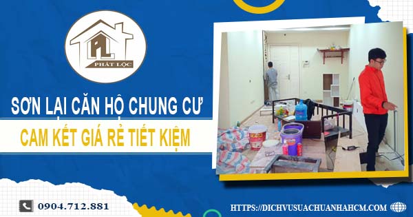 Báo giá sơn lại căn hộ chung cư tại Bình Thạnh【Tiết kiệm 10%】