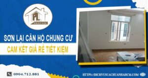 Báo giá sơn lại căn hộ chung cư tại Thủ Đức【Tiết kiệm 10%】