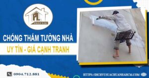 Chi phí chống thấm tường nhà tại Bà Rịa【Giá chỉ từ 55K/m²】