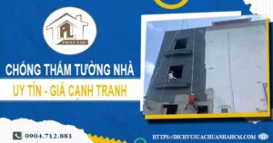 Chi phí chống thấm tường nhà tại Biên Hoà -【Chỉ từ 55K/m²】