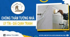Chi phí chống thấm tường nhà tại Đồng Nai【Giá chỉ từ 55K/m²】