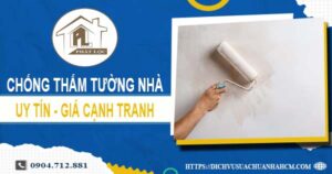 Chi phí chống thấm tường nhà tại Gò Vấp【Giá chỉ từ 55K/m²】