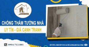 Chi phí chống thấm tường nhà tại Hóc Môn -【Chỉ từ 55K/m²】