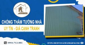 Chi phí chống thấm tường nhà tại Quận 1【Giá chỉ từ 55K/m²】