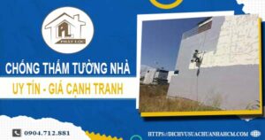 Chi phí chống thấm tường nhà tại quận 12【Giá chỉ từ 55k/m²】