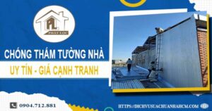 Chi phí chống thấm tường nhà tại Quận 3【Giá chỉ từ 55K/m²】