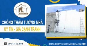 Chi phí chống thấm tường nhà tại Quận 4【Giá chỉ từ 55K/m²】