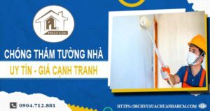 Chi phí chống thấm tường nhà tại Tân Phú【giá chỉ từ 55k/m²】