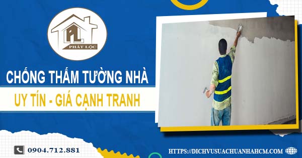 Chi phí chống thấm tường nhà tại Tân Uyên【Giá chỉ từ 55K/m²】