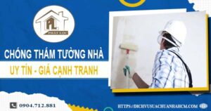 Chi phí chống thấm tường nhà tại Thủ Dầu Một -【Chỉ 55k/m²】