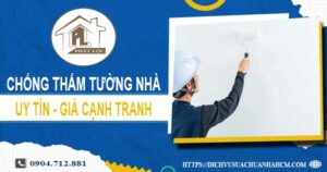 Chi phí chống thấm tường nhà tại Thuận An -【Chỉ từ 55K/m²】