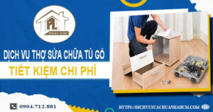 Chi phí dịch vụ thợ sửa chữa tủ gỗ tại Nhơn Trạch -【Chỉ từ 199K】