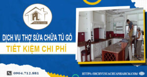 Chi phí dịch vụ thợ sửa chữa tủ gỗ tại Tây Ninh【Chỉ từ 199K】