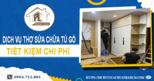 Chi phí dịch vụ thợ sửa chữa tủ gỗ tại Vũng Tàu -【Chỉ từ 199K】