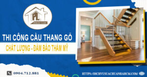 Bảng giá thi công cầu thang gỗ tại Bà Rịa -【Cập Nhật 2025】