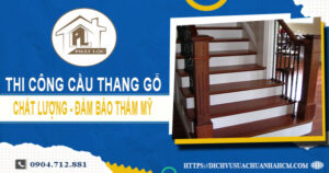 Bảng giá thi công cầu thang gỗ tại Biên Hoà【Cập Nhật 2025】