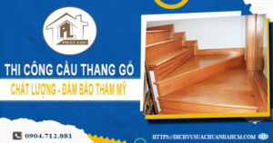 Bảng giá thi công cầu thang gỗ tại Bình Dương -【Năm -2025】