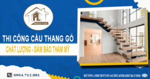 Bảng giá thi công cầu thang gỗ tại Hà Nội -【Cập Nhật 2025】