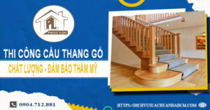Bảng giá thi công cầu thang gỗ tại Long Khánh -【Năm -2025】