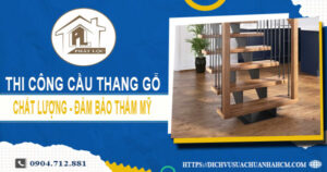 Bảng giá thi công cầu thang gỗ tại Long Thành -【Năm -2025】