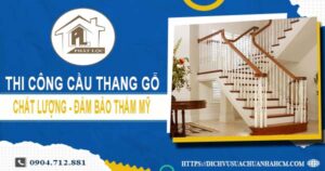 Bảng giá thi công cầu thang gỗ tại Tân Phú -【Cập Nhật 2025】