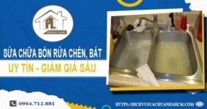 Giá sửa chữa bồn rửa chén, bát tại Long Khánh -【Giảm 10%】