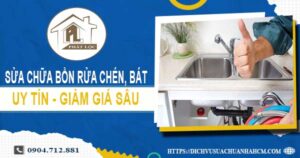 Báo giá sửa chữa bồn rửa chén, bát tại Quận 5 -【Giảm 10%】
