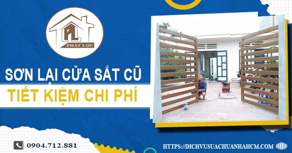 Báo giá sơn lại cửa sắt cũ tại Khánh Hòa【Tiết kiệm 10% chi phí】