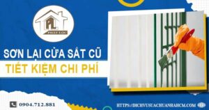 Báo giá sơn lại cửa sắt cũ tại Long An【Tiết kiệm 10% chi phí】