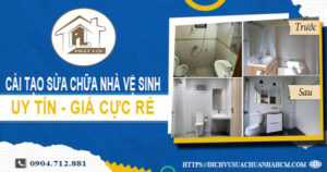 Báo giá cải tạo sửa chữa nhà vệ sinh tại Quận 9【Giảm 20%】