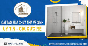 Báo giá cải tạo sửa chữa nhà vệ sinh tại Thủ Dầu Một【Giảm 20%】