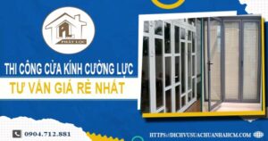 Báo giá cửa kính cường lực tại Phú Nhuận -【Ưu Đãi Giảm 10%】