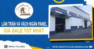 Bảng giá trần và vách ngăn Panel tại Bình Phước -【SALE – 20%】