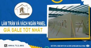 Bảng giá trần và vách ngăn Panel tại Củ Chi -【SALE – 20%】