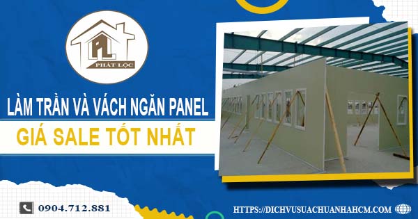 Bảng giá trần và vách ngăn Panel tại Củ Chi -【SALE – 20%】