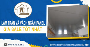 Bảng giá trần và vách ngăn Panel tại Hà Nội -【SALE – 20%】