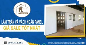 Bảng giá trần và vách ngăn Panel tại Long An -【SALE – 20%】